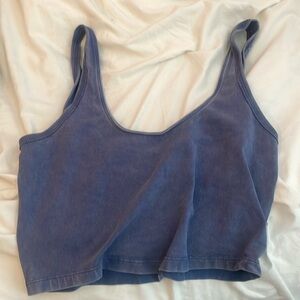 FreeMovement free people blue tank top like new